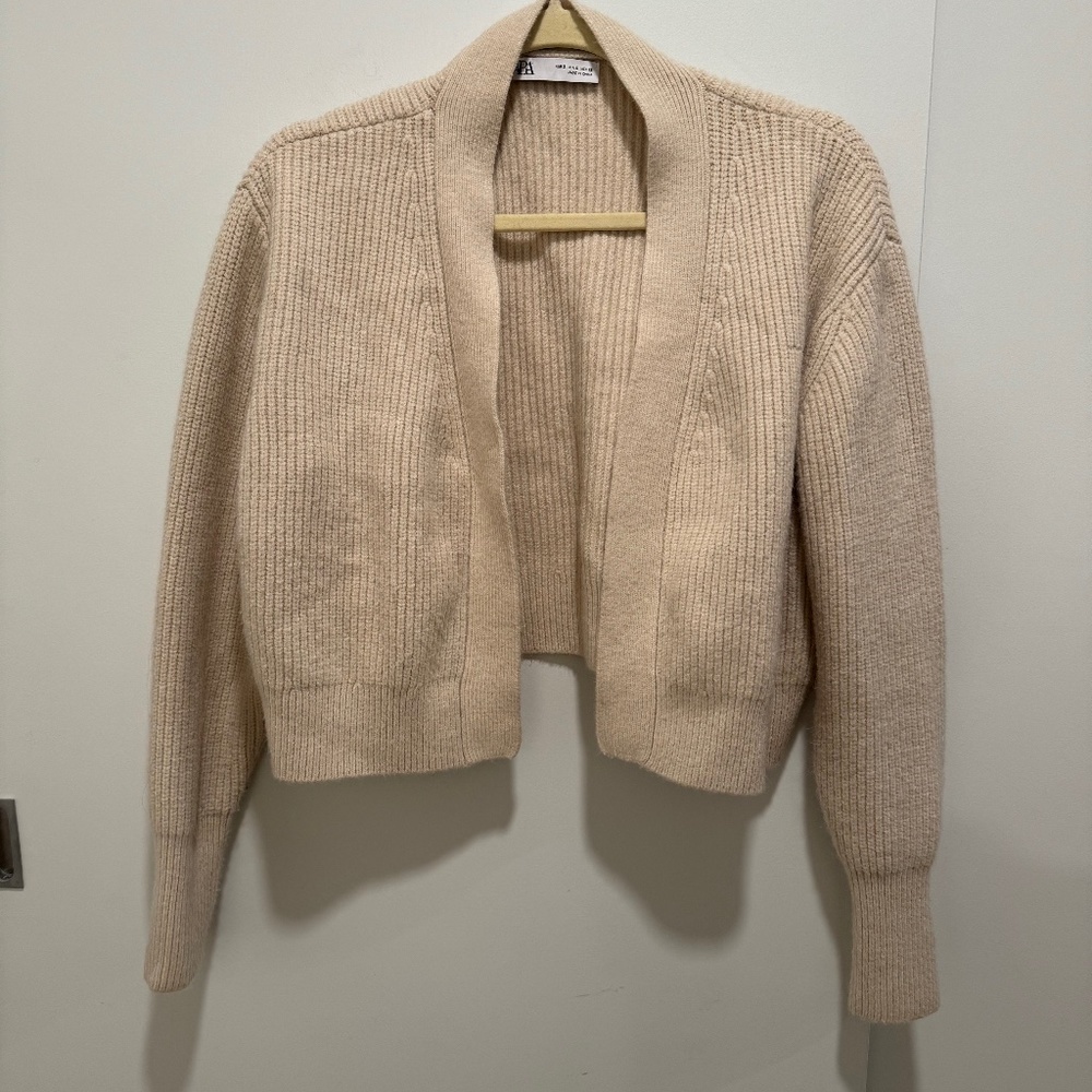 Zara Crop Sweater - Picture 1 of 3